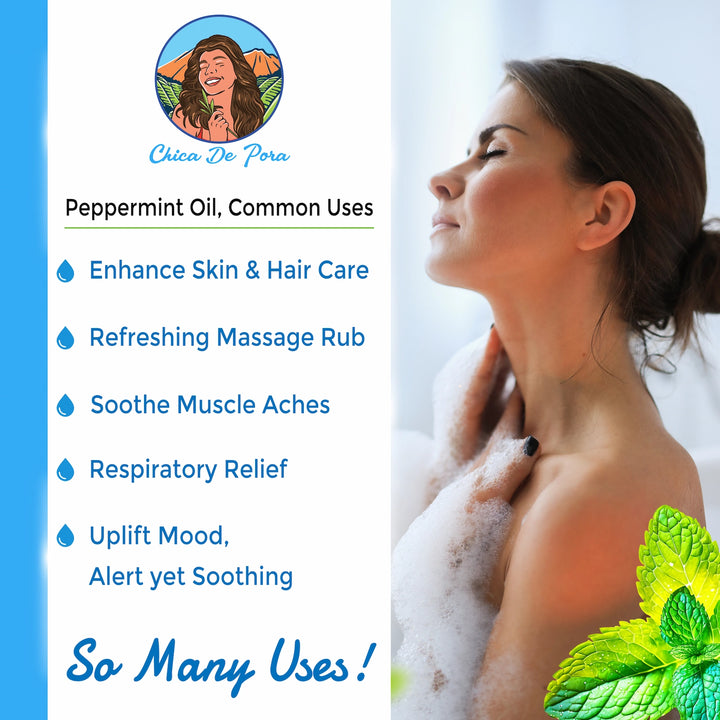 Peppermint oil common uses