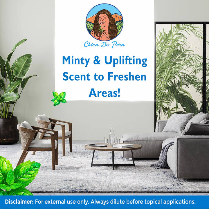Peppermint oil for rooms